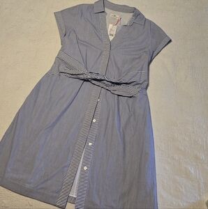 NWT Vineyard Vines Shirt Dress, Size 10